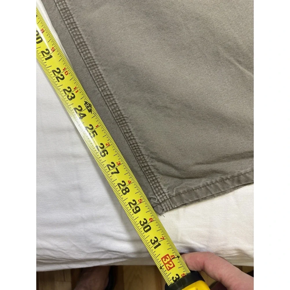 Carhartt B151 LBR Canvas Carpenter Pants Mens 35x32 Light Brown Work Dungaree